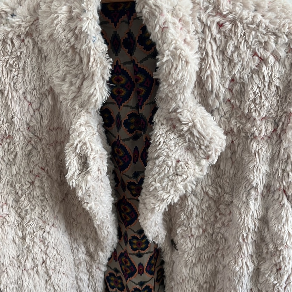 Off White Furry Jacket - image 2